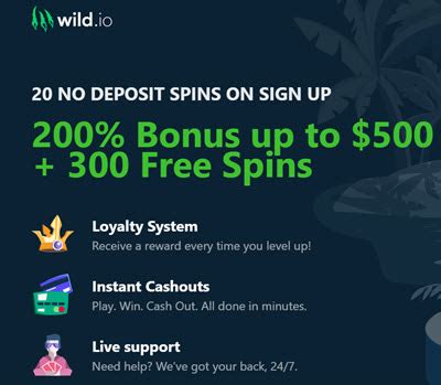 Wild.io No Deposit Bonus: Get 20 Free Spins Today! .